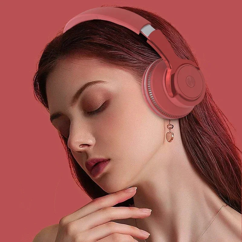 Wireless Bluetooth 5.3 Headphones – Hi-Res Audio, Dual Mode with Mic & AUX