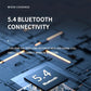 Wireless Bone Conduction Headphones – Bluetooth, Mic, Noise Cancelling