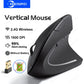 Vertical Ergonomic Mouse – Dual Mode 2.4G & Bluetooth, RGB, Silent 1600DPI