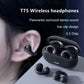 T75 Bone Conduction Bluetooth 5.3 Headphones – Sports, HiFi, Waterproof
