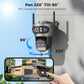 20MP Outdoor WiFi Camera – 4 Lens, 10X Zoom, Auto Tracking