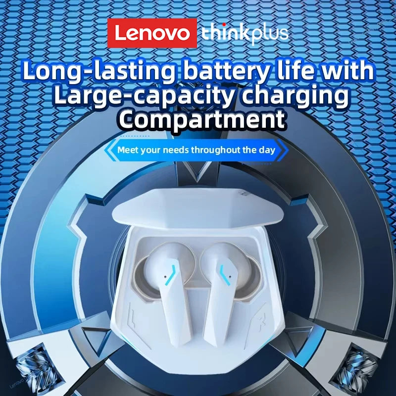 Lenovo GM2 Pro Earphones – Bluetooth 5.3, Dual Mode Gaming & Music