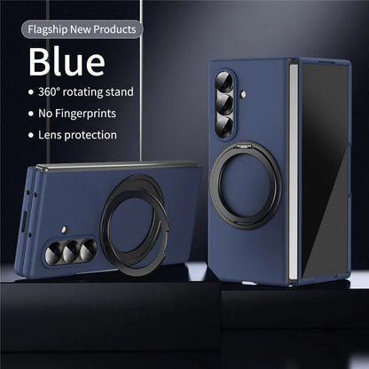 Magnetic Ring Case – Samsung Galaxy Z Fold 7, MagSafe & Wireless Charging