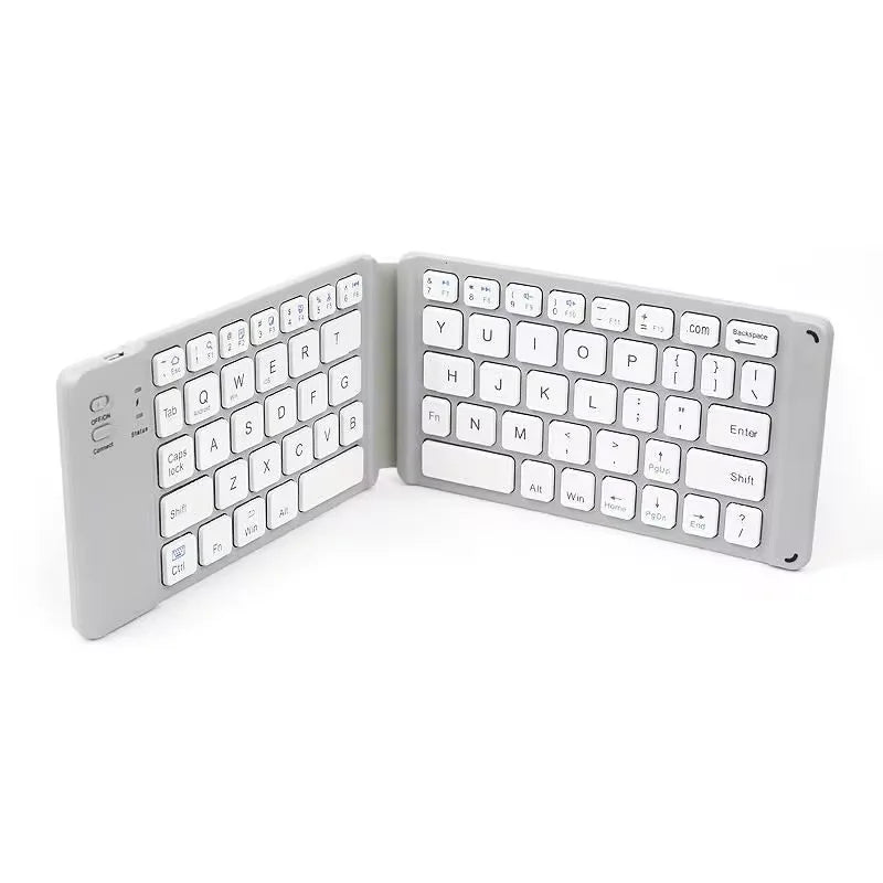 Folding Bluetooth Keyboard with Touchpad – Mini Wireless, Universal 3-System