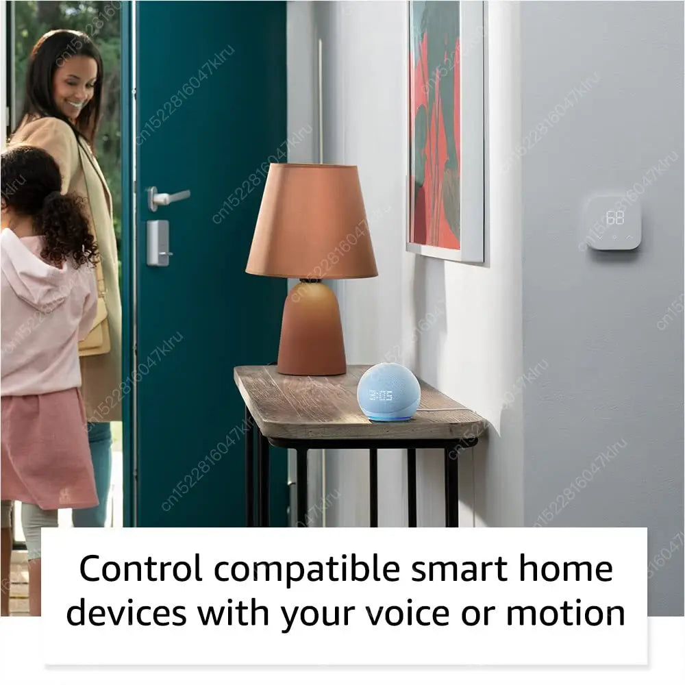 Alexa Echo Dot 5th Gen – Smart Mini WiFi Speaker with Clock & Voice Control