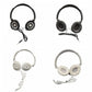 Wired Over-Ear Headphones – HiFi Bass, Stereo Music, Adjustable for PC & Mobile