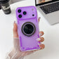 Strong Magnetic 360° Stand iPhone Case – Clear Shockproof Armor (11–17)