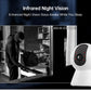 KERUI 5MP 4K Mini WiFi Camera – Tuya Smart AI Indoor Security