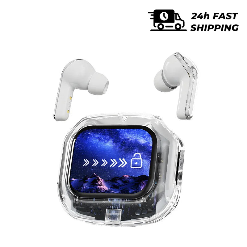 Smart Translation Headphones – Wireless Bluetooth Earbuds with Touch Screen & HiFi Audio