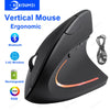 Vertical Ergonomic Mouse – Dual Mode 2.4G & Bluetooth, RGB, Silent 1600DPI