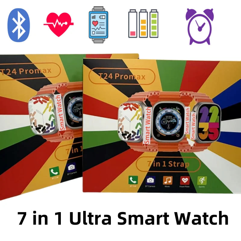 2025 Smart Watch – Heart Rate & Sleep Monitor, Dustproof & Waterproof