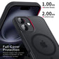 Luxury Magnetic Matte Armor Case – Shockproof, Magsafe iPhone 11–16