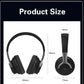 Wireless Bluetooth 5.3 Headphones – Hi-Res Audio, Dual Mode with Mic & AUX