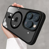 Anti-Fall Acrylic Business Case – Magnetic Magsafe for iPhone 11–16 Pro/Max