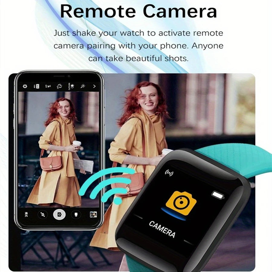 Smart Watch for Men & Women – Bluetooth, Music, Fitness & Health Monitor