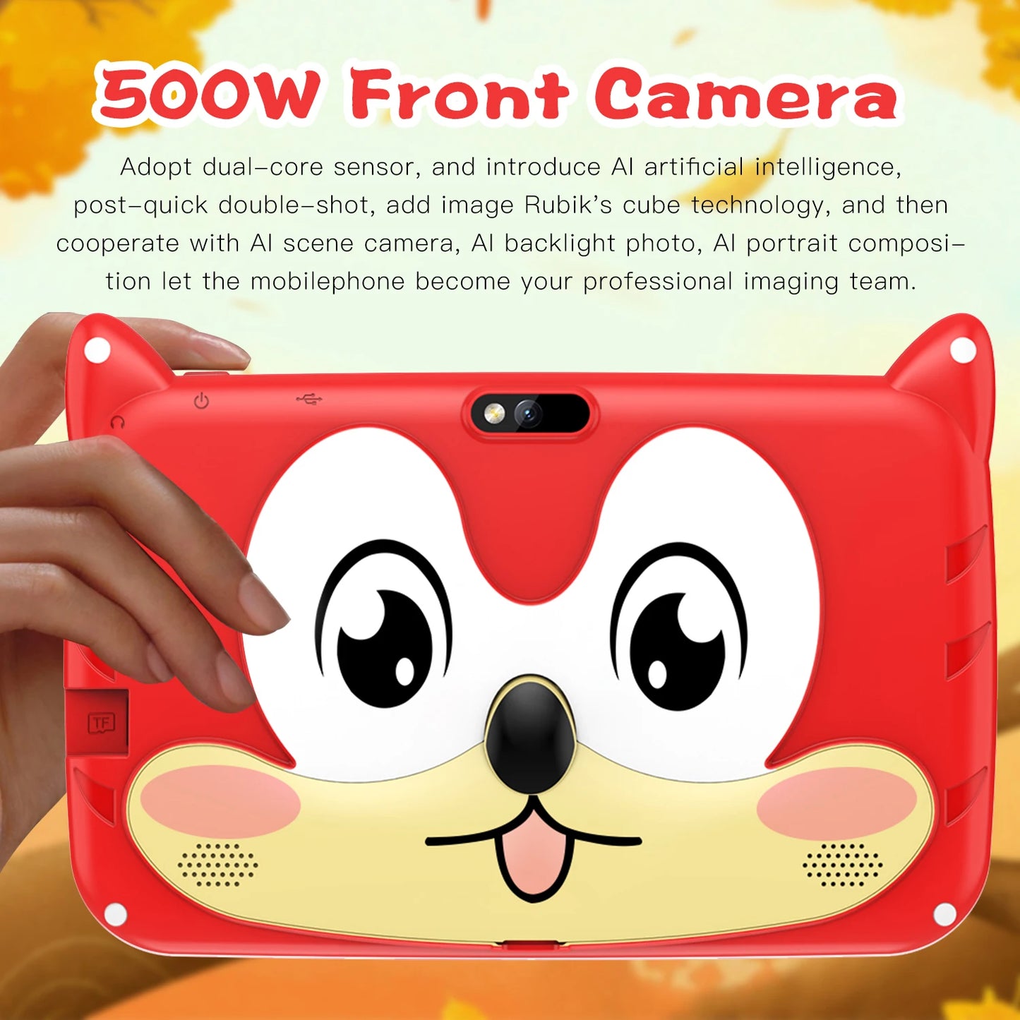 7'' Kids Tablet – Global 5G, Quad Core Android, 4GB+64GB, Educational