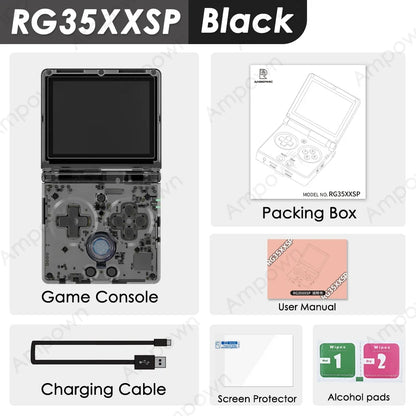 ANBERNIC RG35XXSP Flip Game Console – 3.5'' IPS, HDMI, WiFi & Bluetooth