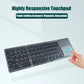 Folding Bluetooth Keyboard with Touchpad – Mini Wireless, Universal 3-System