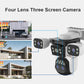 LS Vision 20MP Outdoor WiFi Camera – 4 Lens, 10X Zoom, Auto Tracking